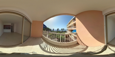 Visite Virtuelle appartement 2 pièces Frejus plage gmj immobilier